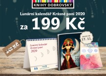 Lunární kalendář se slevou v Knihy Dobrovský
