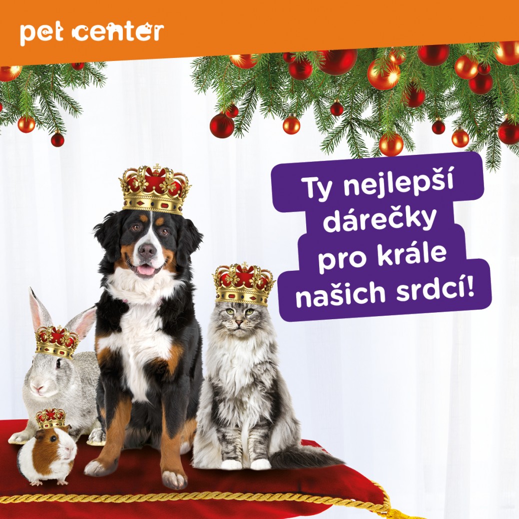 Odměňte své mazlíčky v Pet Center!
