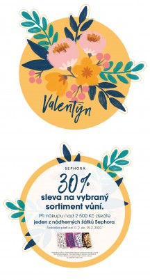 Valentýnská akce v Sephora
