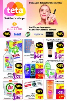 Leták prodejny Teta drogerie
