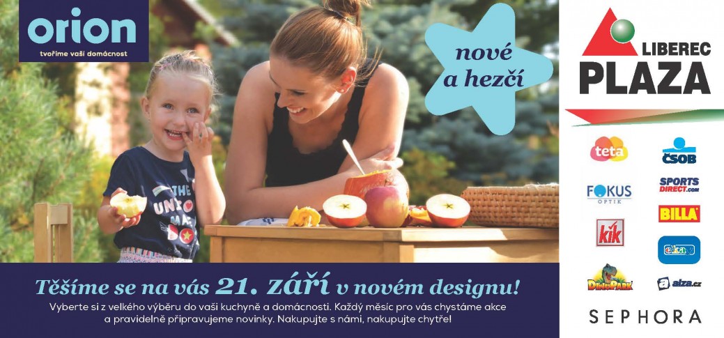 Těšíme se na vás 21. září v novém designu!