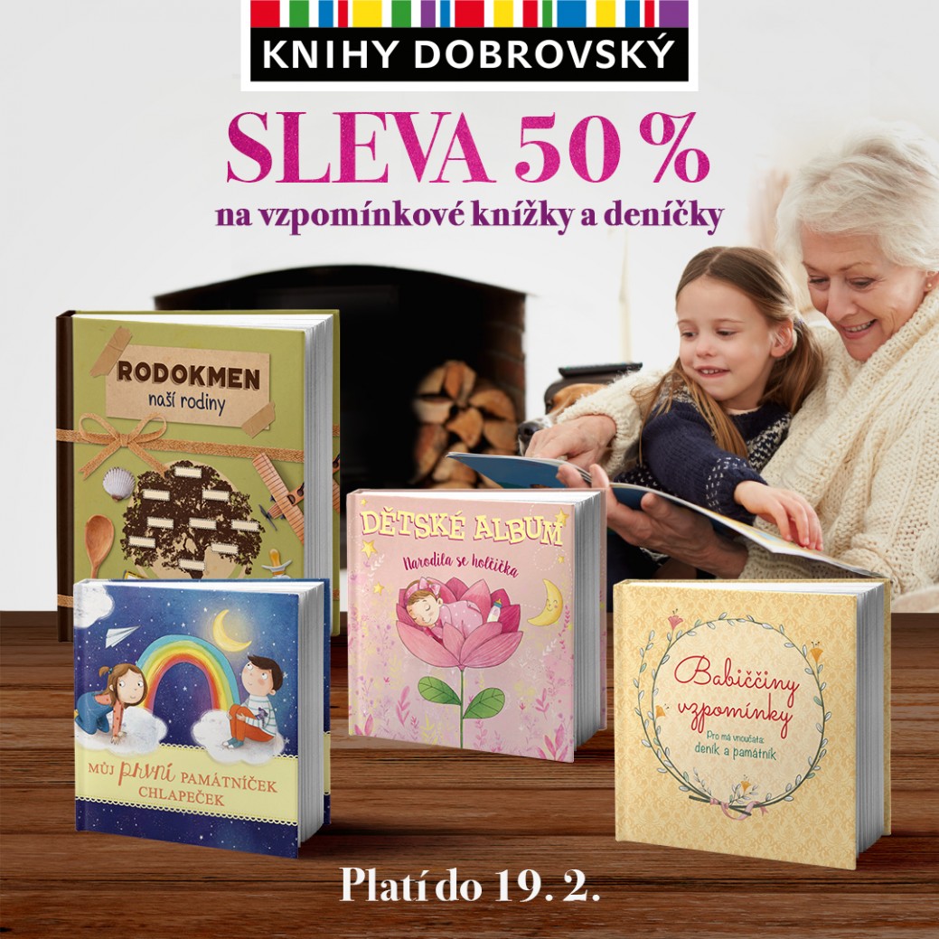 Zaznamenejte své vzpomínky v Knihy Dobrovský
