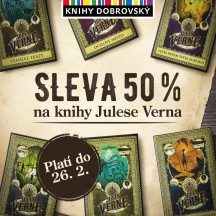 Jules Verne za polovinu v Knihy Dobrovský!