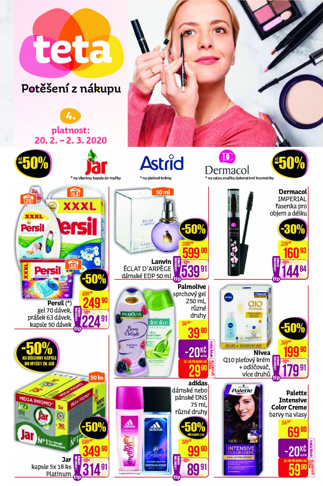 Aktuální leták Teta drogerie