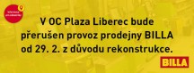 Rekonstrukce prodejny Billa