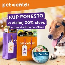 Akce v prodejně Pet center