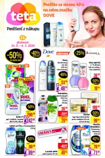 Leták Teta drogerie