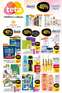Leták Teta drogerie