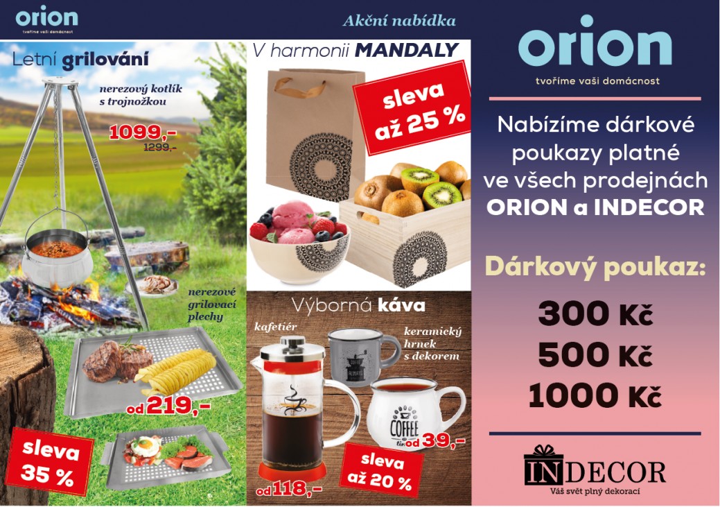 Nová AKCE ORION