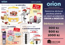 Nová AKCE ORION