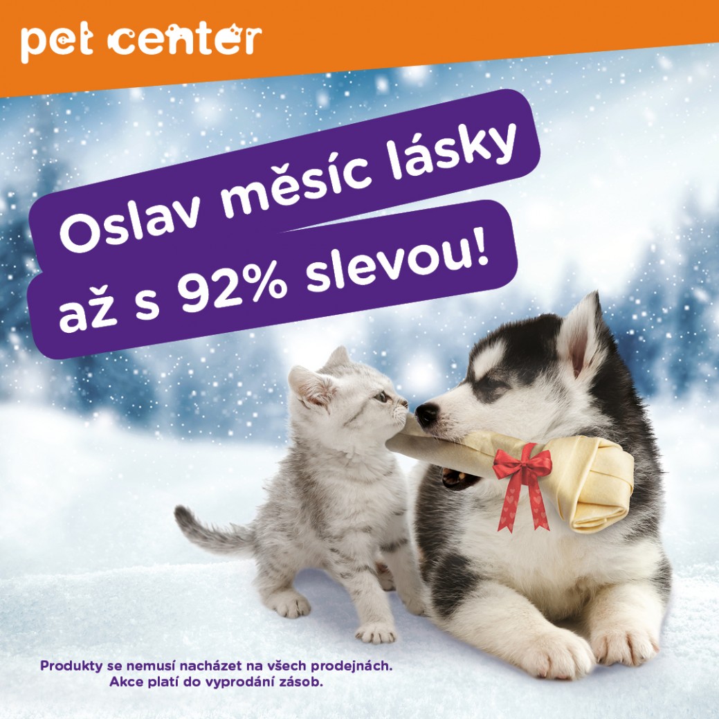 Měsíc lásky v Pet Center