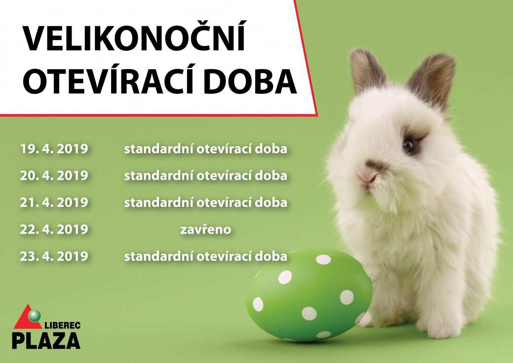 Velikonoční otevírací doba