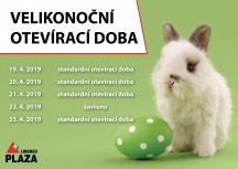 Velikonoční otevírací doba