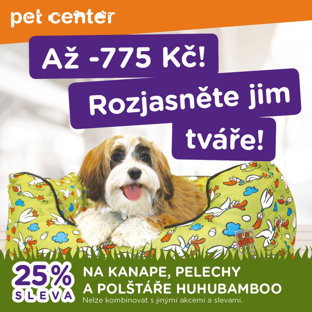 Využijte slevy v PetCenter!