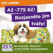 Využijte slevy v PetCenter!