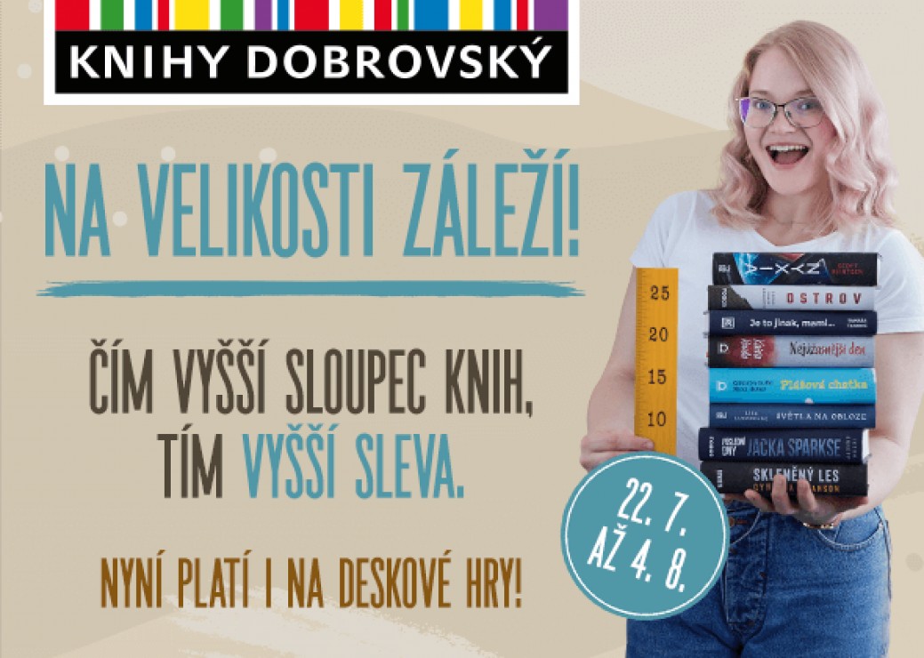 V KNIHY DOBROVSKÝ na velikosti záleží!