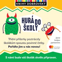 Hurá do školy s Knihy Dobrovský