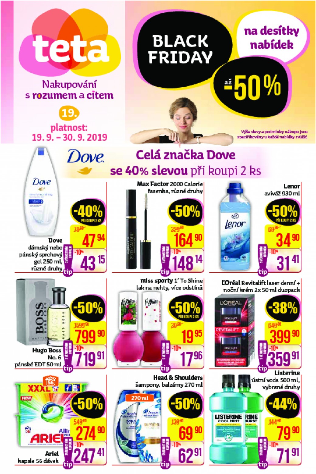 Nový leták Teta drogerie
