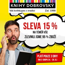 Akce v KNIHY DOBROVSKÝ